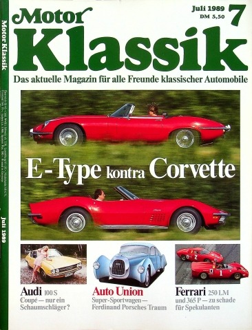 Deckblatt Motor Klassik (07/1989)